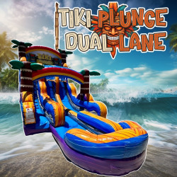 18' Tiki Plunge Dual Lane