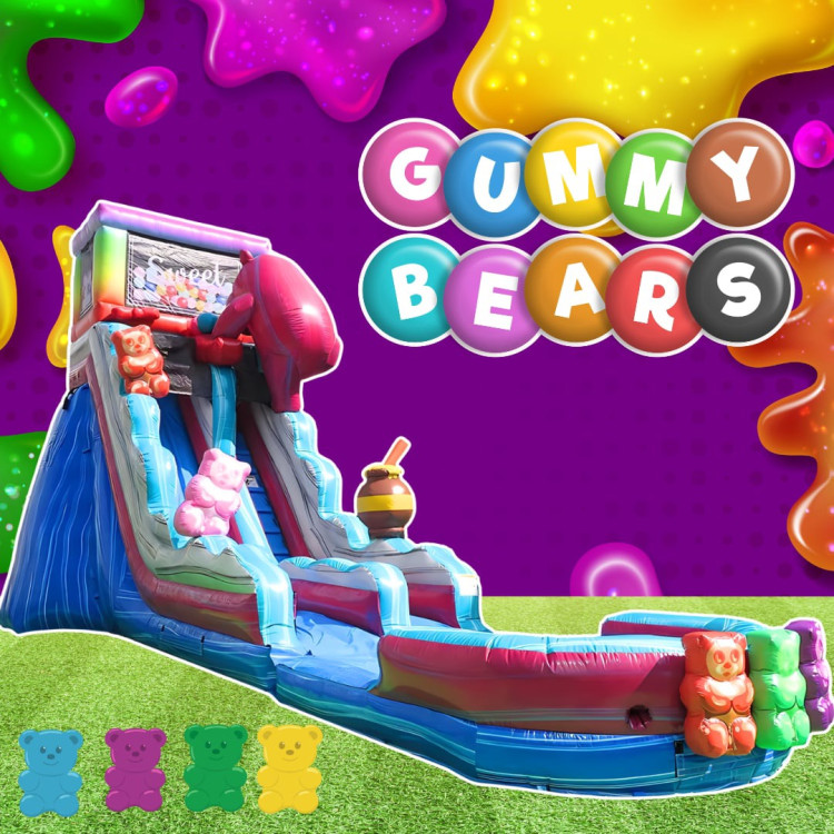 20 Gummy Bear Slide