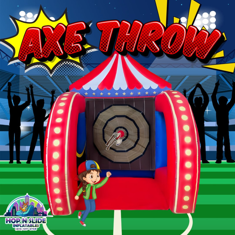Axe Throw Carnival Game