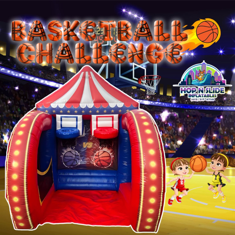 Basketball Challenge Carnival Game
